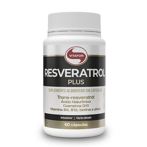 Resveratrol Plus Vitafor 60 Cápsulas