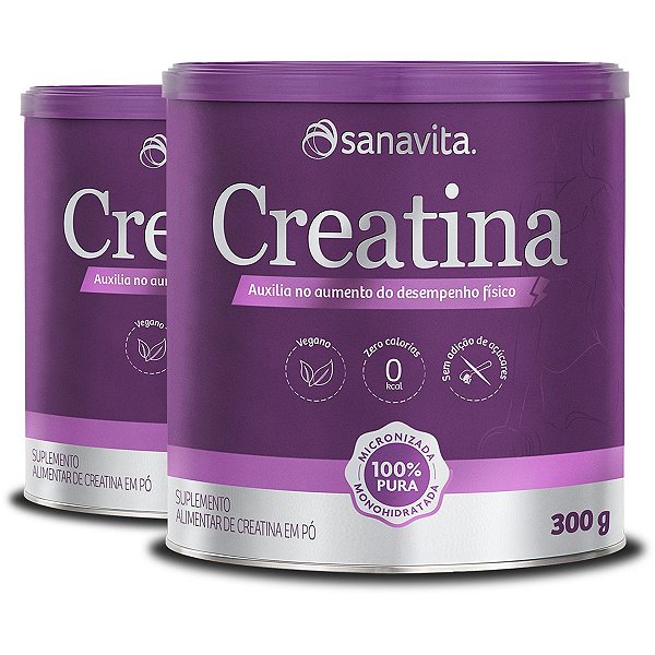 Kit 2 Creatina Sanavita 300g