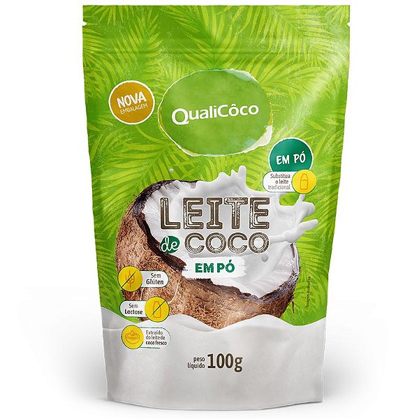 Leite de coco em pó QualiCôco 100g