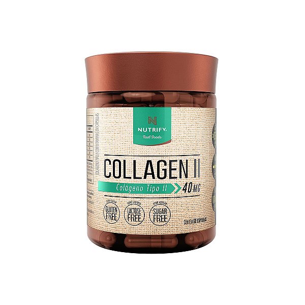 Collagen II Colágeno Tipo 2 Nutrify 60 Cápsulas