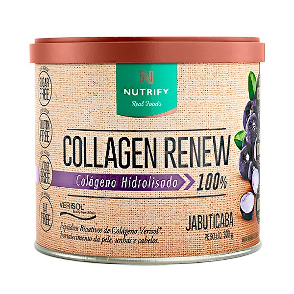 Collagen Renew Colágeno Hidrolisado Jabuticaba Nutrify 300g