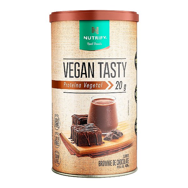 Vegan Tasty Brownie de Chocolate Nutrify 420g