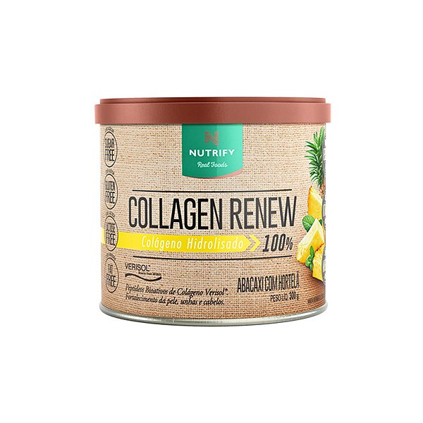 Collagen Renew Colágeno Hidrolisado Abacaxi Nutrify 300g