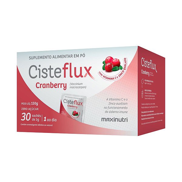Cisteflux Cranberry Maxinutri 30 sachês