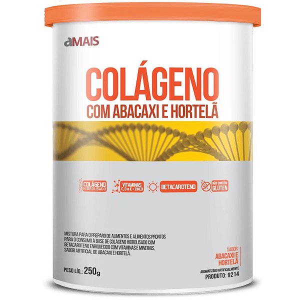 Colágeno Hidrolisado com Betacaroteno Chá Mais 250g