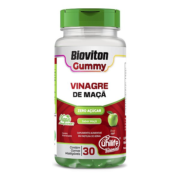 Gummy Vinagre de Maçã Unilife 30 gomas