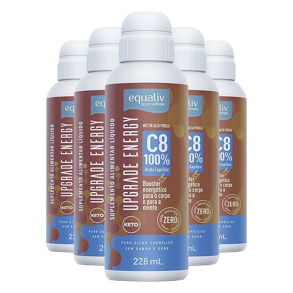 Kit 5 Upgrade Energy Neutro Equaliv 228ml