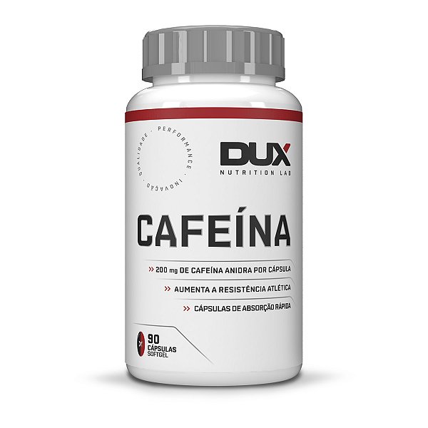 Cafeína Dux Sem Sabor 90 Cápsulas