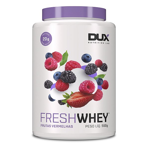 Whey Protein Fresh Dux Frutas Vermelhas 900g