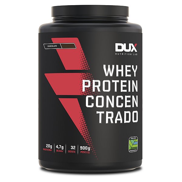 Whey Protein Concentrado Dux Chocolate 900g