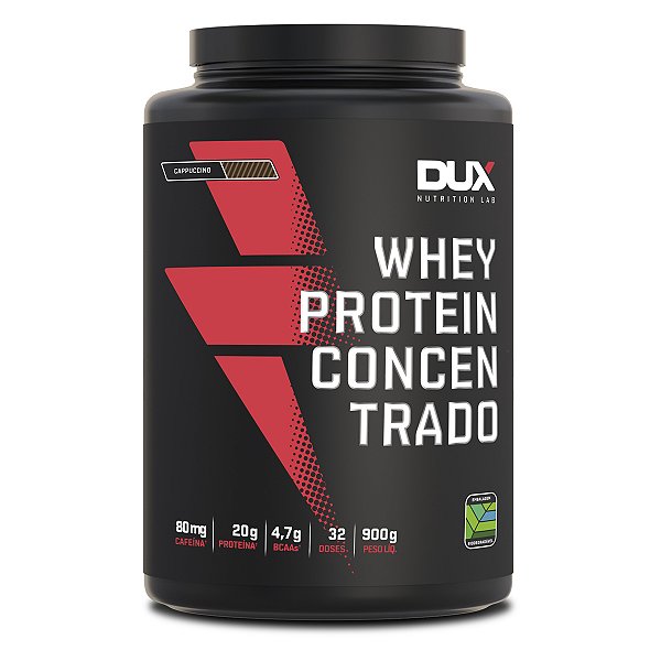 Whey Protein Concentrado Dux Cappuccino 900g
