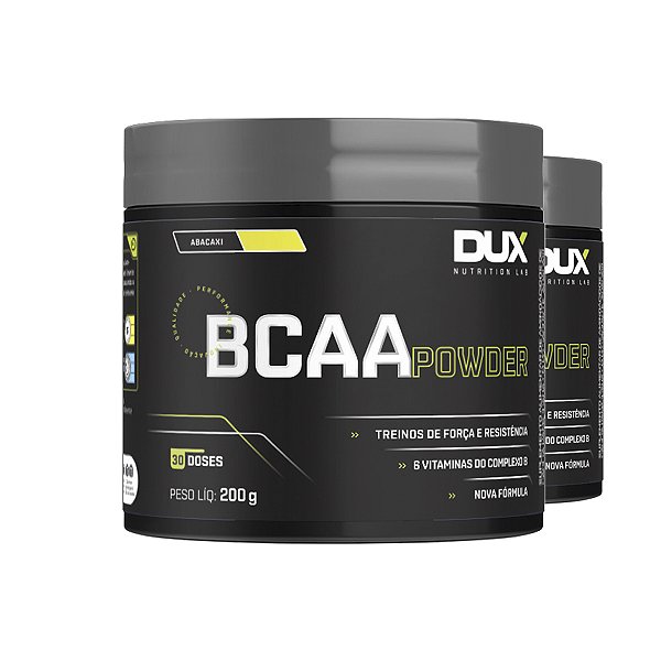 Kit 2 BCAA Powder Dux Abacaxi 200g