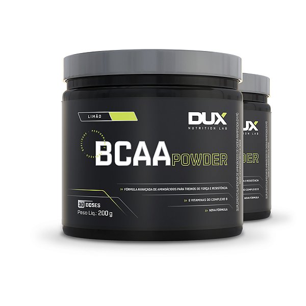 Kit 2 BCAA Powder Dux Limão 200g
