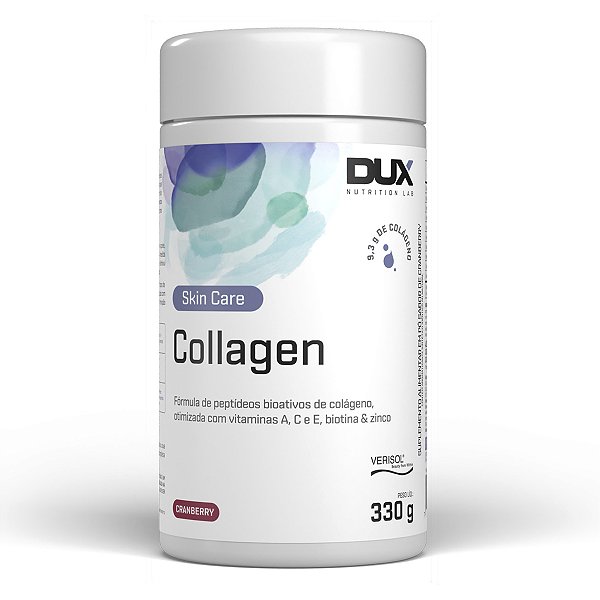 Colágeno Hidrolisado Dux Collagen Cranberry 330g