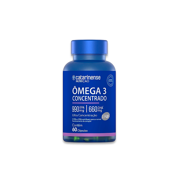 Ômega 3 Concentrado Catarinense 60 capsulas