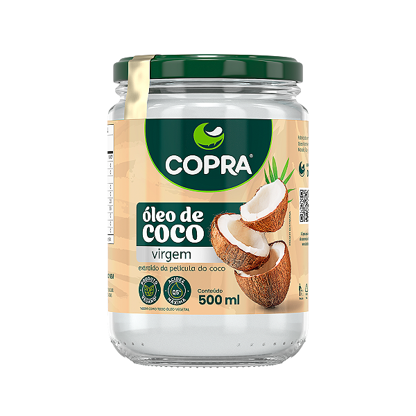Óleo de Coco Virgem Copra 500ml