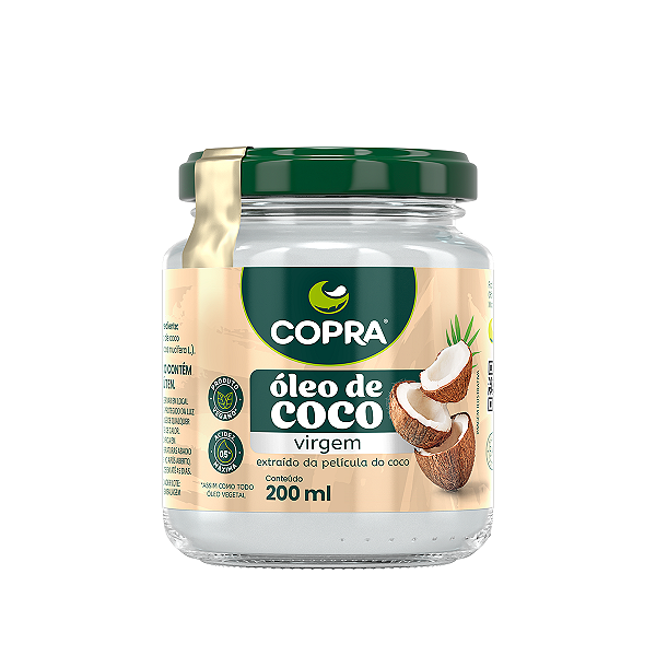 Óleo de Coco Virgem Copra 200ml