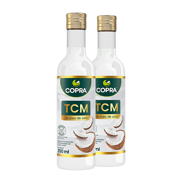 Kit 2 TCM Óleo de Coco Concentrado Copra 250ml