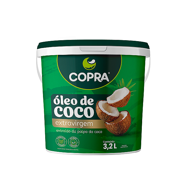 Óleo de Coco Extra Virgem Copra 3,2 Litros