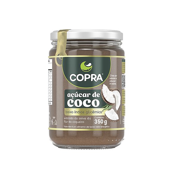 Açúcar de Coco Copra Vegano 350g