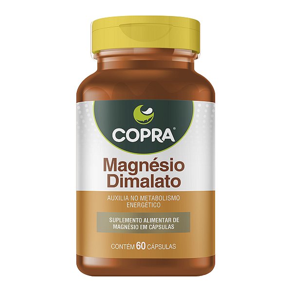 Magnésio Dimalato Copra 60 Cápsulas