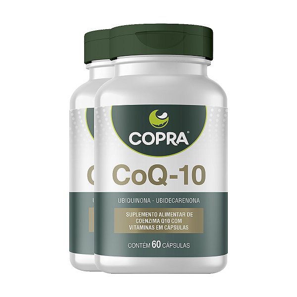 Kit 2 Coenzima Q10 Copra 60 Cápsulas