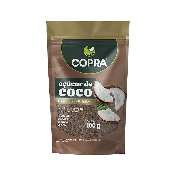 Açúcar de Coco Copra Vegano 100g