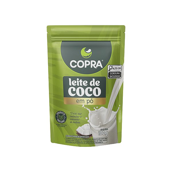 Leite de Coco em Pó Copra Vegano 100g
