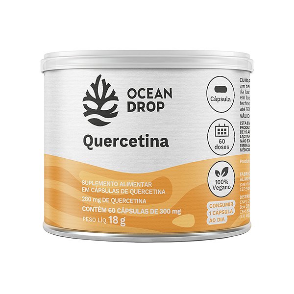 Quercetina Ocean Drop 60 Cápsulas
