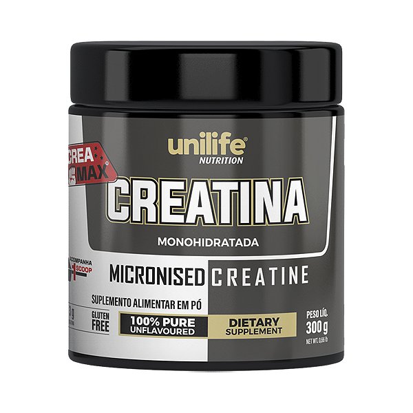 Creatina Pura ATP Monohidrata 300g Unilife