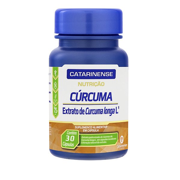 Cúrcuma Catarinense 130mg 30 Cápsulas