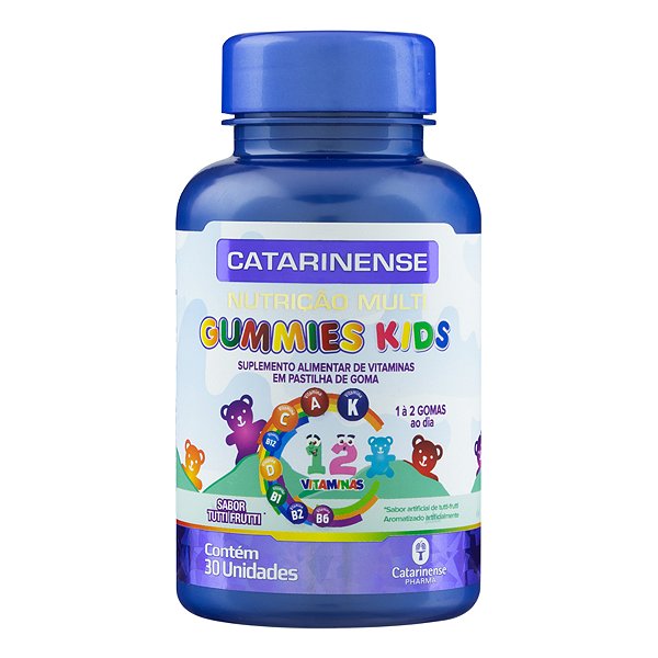 Gummies Polivitamínico Catarinense 30 Gomas