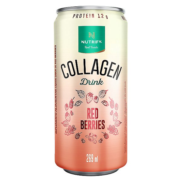 Collagen Drink Nutrify 269ml Red Berries