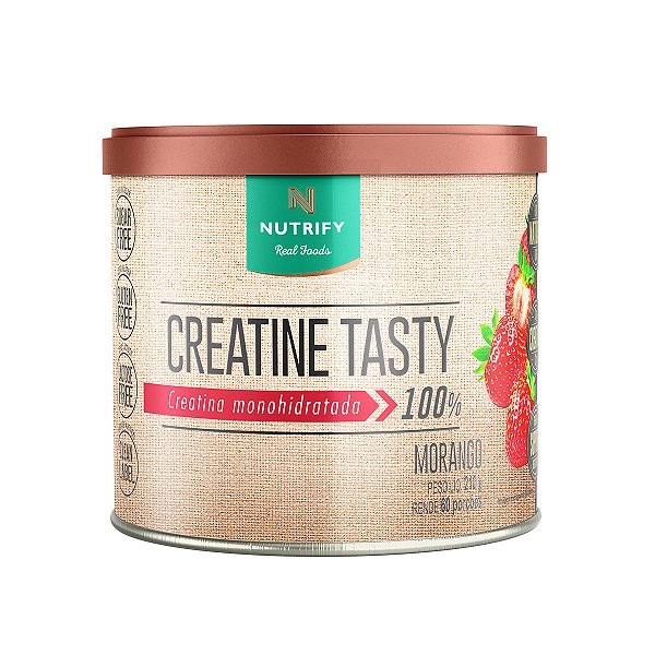 Creatina Monohidratada Nutrify 210g Morango