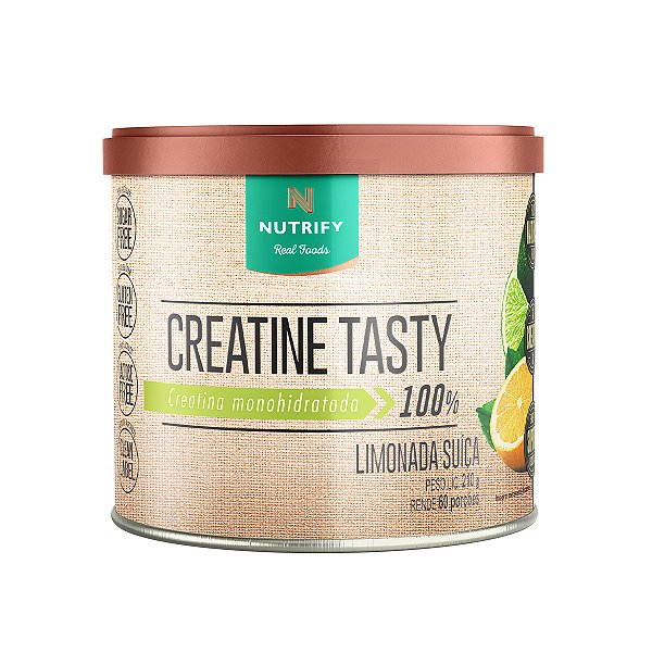 Creatine Tasty Nutrify 210g Limonada Suíça