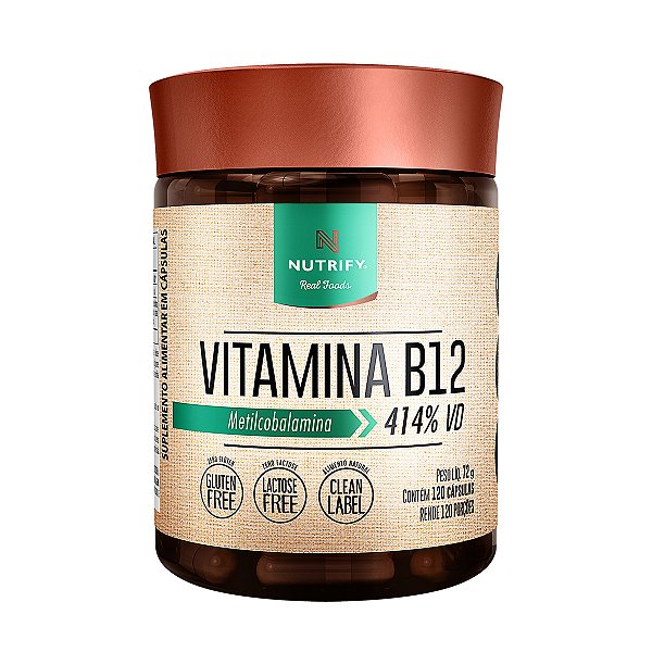 Vitamina B12 Nutrify 120 Cápsulas