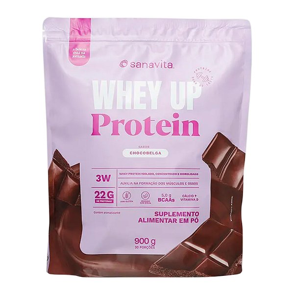 Whey Up Protein Treinamento Chocobelga 900g