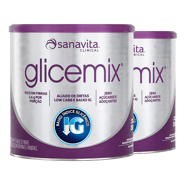 Kit 2 Glicemix Treinamento 250g