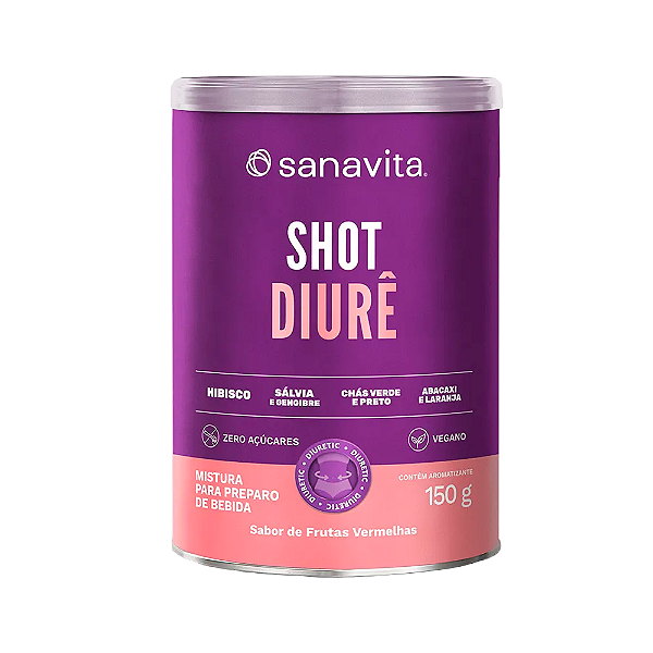 Shot Diurê Treinamento Frutas Vermelhas 150g