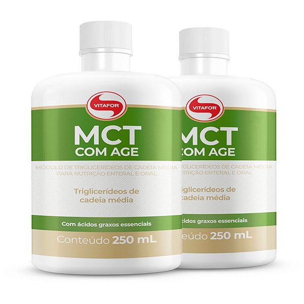 Kit 2 MCT Age Vitafor 250ml