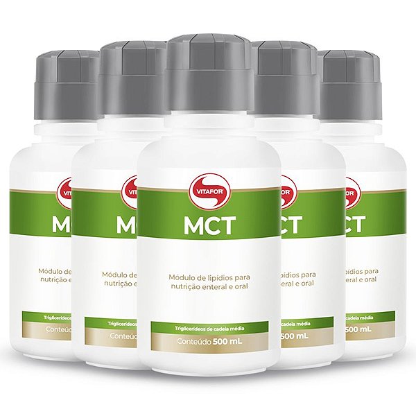 Kit 5 MCT Vitafor 500ml