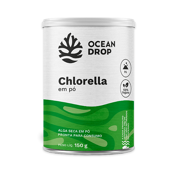 Chlorella Ocean Drop 150g Vegano