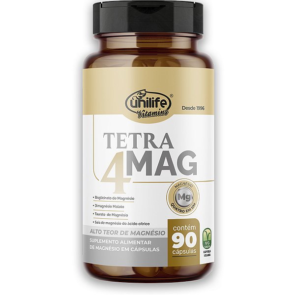 Tetra 4 Mag Unilife 90 Cápsulas