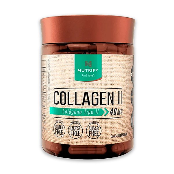 Colágeno Tipo 2 Collagen II Nutrify 60 Cápsulas