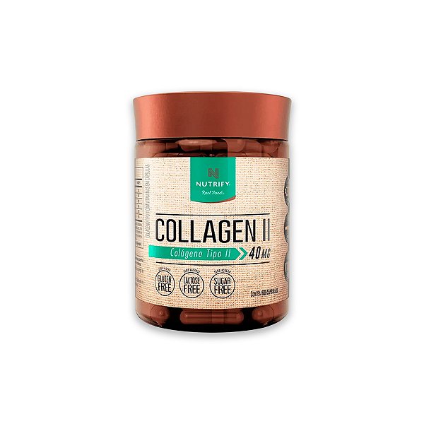 Colágeno Tipo 2 Collagen II Nutrify 60 Cápsulas