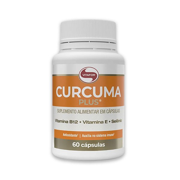 Curcuma Plus Vitafor 130mg 60 Cápsulas