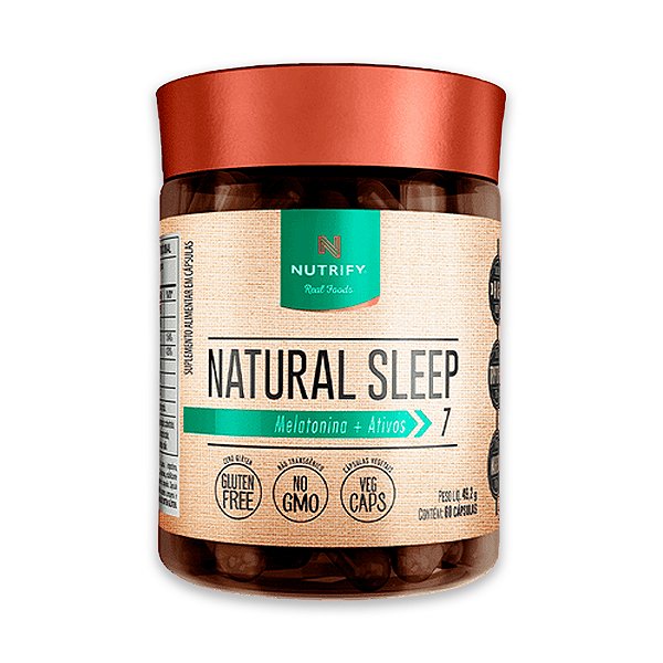 Natural Sleep Nutrify 60 Cápsulas