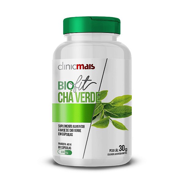 Biofit Chá Verde 60 cápsulas da Clinicmais