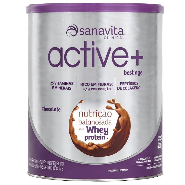 ACTIVE+ Best Age chocolate 400g Sanavita