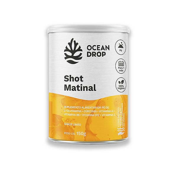 Shot Matinal Sabor Limão Ocean Drop 150g